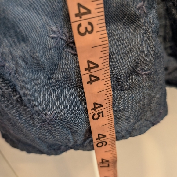 OLD NAVY embroidered dress with pheasant style bodice - Picture 9 of 14